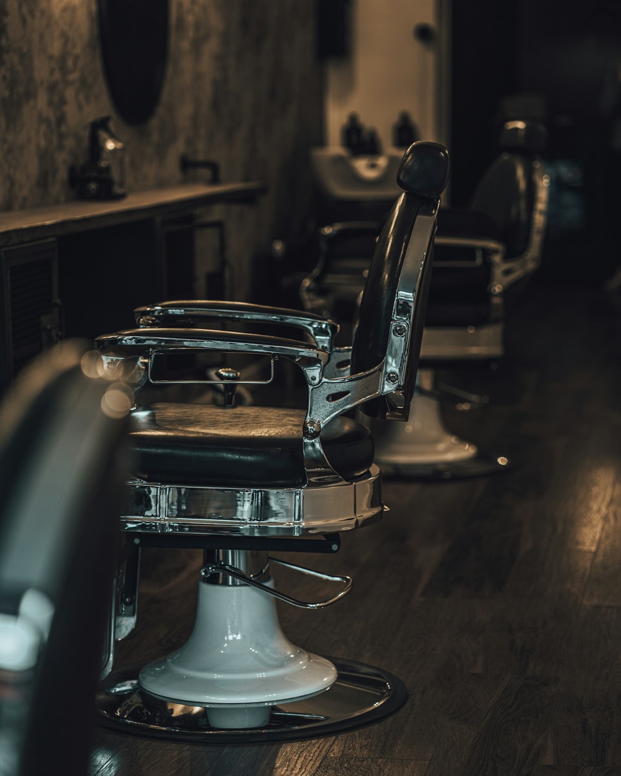 Silla de barbero clásica